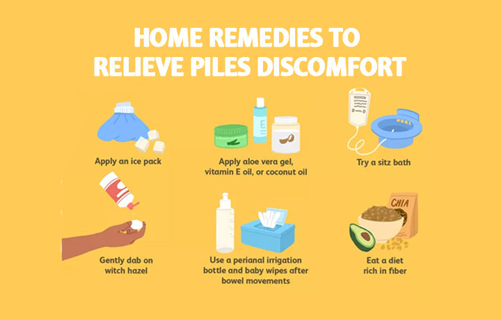 Home Remedies to Relieve Piles Discomfort